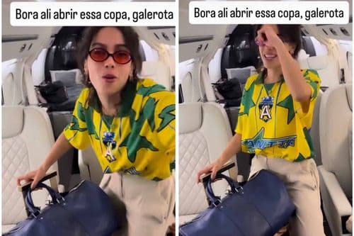 Anitta brinca com “tigrinho” ao embarcar para a Copa do Mundo 2026 e volta a repercutir debate sobre apostas