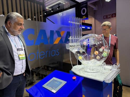 CAIXA Loterias leva sorteio inédito ao BiS SiGMA Americas em São Paulo