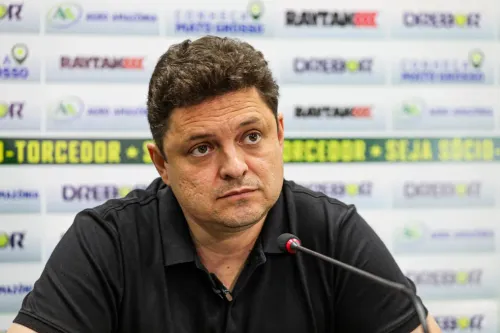 Presidente do Cuiabá explica por que clube nunca fechou patrocínio com bets