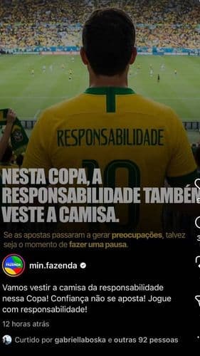 Fazenda altera publicação sobre bets após críticas nas redes sociais