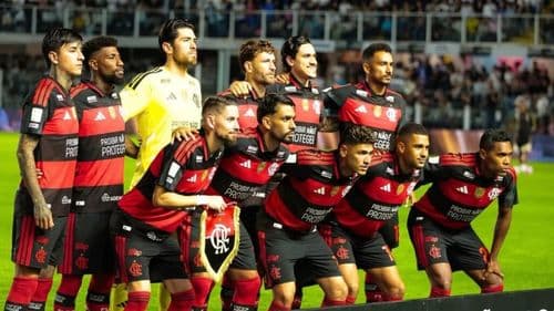 Flamengo protesta contra proibição das bets e estampa “Proibir não é proteger” em jogo do Brasileirão