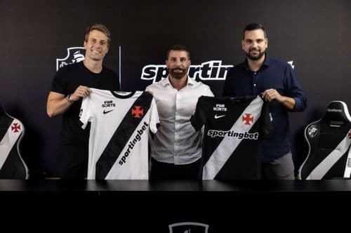 Vasco anuncia nova patrocinadora máster e fecha acordo válido até o fim de 2027