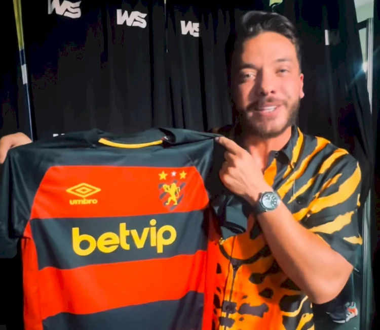 Wesley Safadão anuncia Betvip como patrocinadora máster do Sport