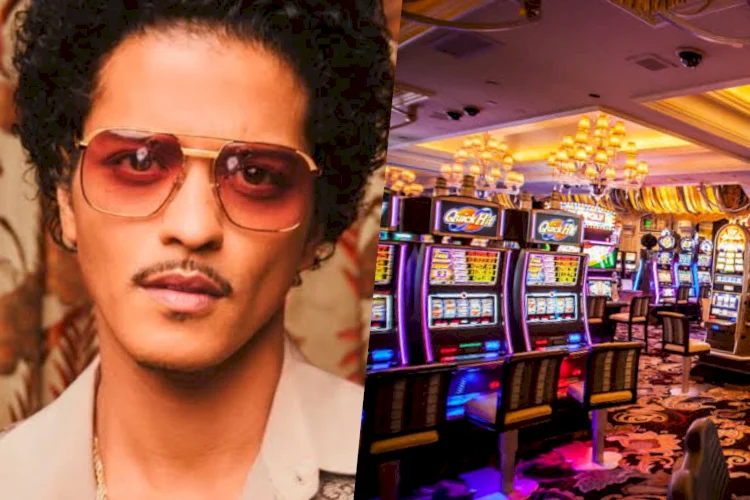 Bruno Mars acumula dívida milionária em parceria com cassino em Las Vegas