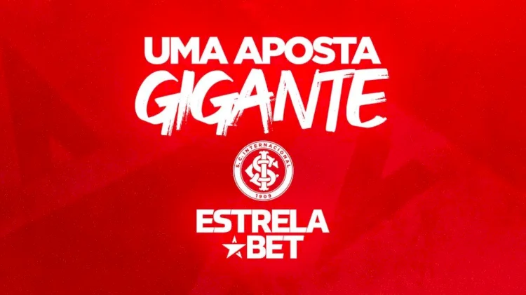 Internacional e EstrelaBet renovam patrocínio até 2026