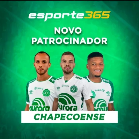 Esporte365 é o novo patrocinador da Chapecoense