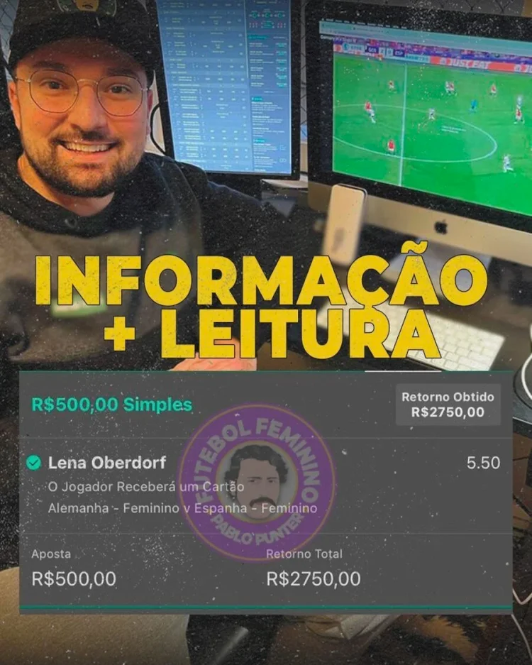 Pablo Tips lucra com Odd 5 enviada em seus grupos grátis