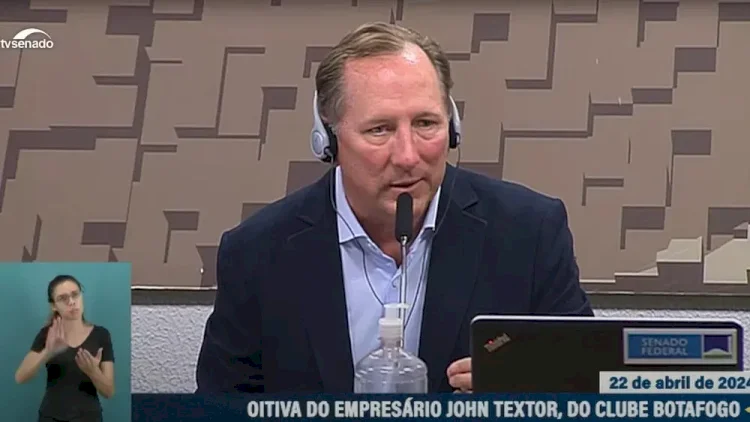 John Textor afima que manipulação no futebol brasileiro é real, em depoimento na CPI das Apostas Esportivas