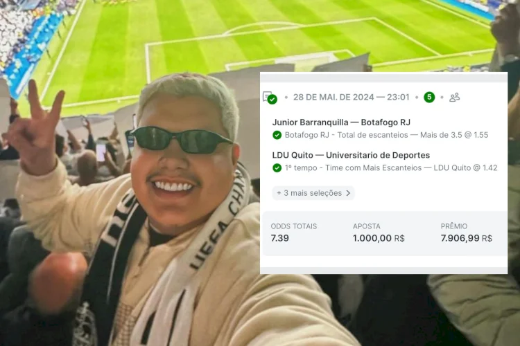 Bateu! Barack crava odd de 7.39 em bingo da Copa Libertadores