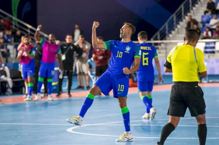 Confira a cotação de 'Vencedor Final' para a Copa do Mundo de Futsal